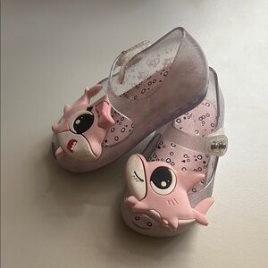 Mini Melissa | Pink Shark Kids Shoes